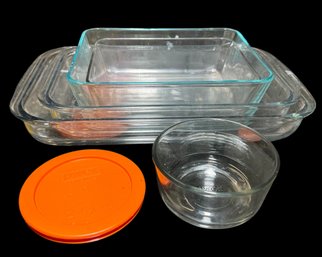 Pyrex Glass Bakeware & Storage 5pc (B)