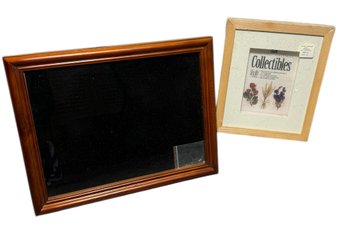 Framed Shadowbox Pair Of Blank Frames (B)