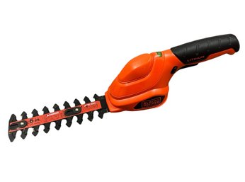 Black & Decker Cordless Garden Trimmer