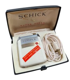 Schick Super Speed Travel Razor In Original Box Vintage