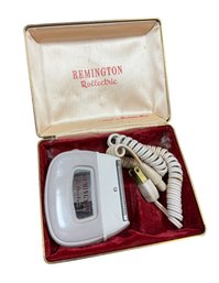 1950s Remington Rollectric Shaving Razor In Original Box