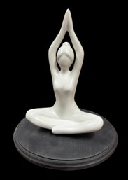 Yoga Meditation Woman Sculpture