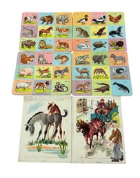 MCM Childrens Puzzles Animals 6pc