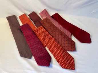 Burberry, Brooks Brothers, The Custom House Silk Ties (l)