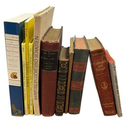 1833 Antique Book & Shelf Of Assorted Others 13pc