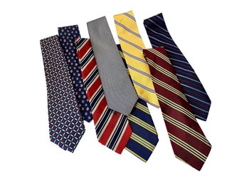 Hickey Freeman & Brooks Brothers Silk Ties (l)