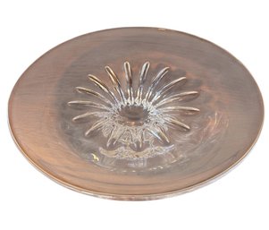 MCM Steuben Crystal Sunflower Centerpiece Bowl (DR)