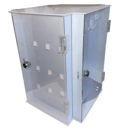 Rotating Locking Jewelry Display Case With Key!