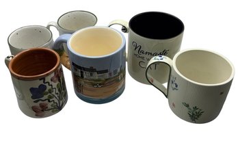 Anthropologie And Assorted Mugs 6pc (K)