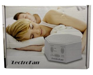 Lectro Fan White Noise And Fan Sound Machine Works!(K)