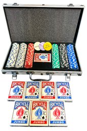 Poker Set With Additional Decks Of Cards