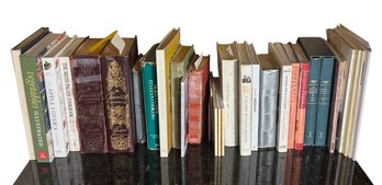 Shelf Full Of Assorted Cookbooks (K)