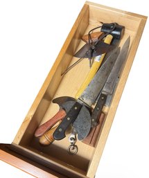 Drawer Full Of Knives & Choppers (K)
