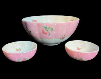 Royal Albert Baking Bliss Mixing Bowl & Pair Of Ramekins