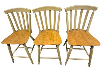 Green Bar Stool Trio