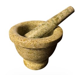 Green Stone Mortar & Pestle Set (K)