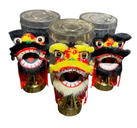 Chinese Dragon Bobbleheads 3pc (B)