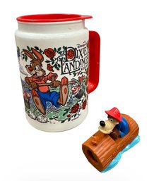 Walt Disney Song Of The South Splash Mountain Cup & Toy