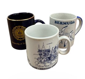 Hans Christian Anderson Fairytale & Other Mugs 3pc