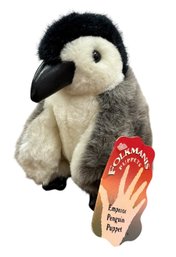 Folkmanis Penguin Hand Puppet With Tags