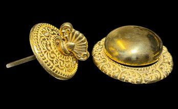 Victorian Style Gilded Doorbell Mechanisms (B)