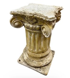 Ancient Roman Style Column Side Table