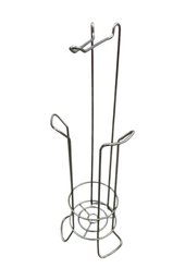 Freestanding Metal Toilet Paper Holder