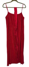 Jean Marc Red Womens Dress Size M 12/14 (C1)