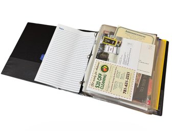 Binder Of Marblehead Massachusetts Ephemera B (BR)