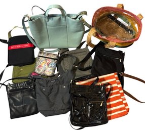 Collection Of Womens Shoulder Bags Maika, Hobo, Bagallini And More 11pc (BR1)