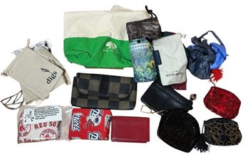 Redsox & Patriots Bad Call Bricks, Fendi Wallet And Assorted Handbags 18pc