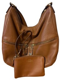 Calvin Klein Brown Shoulder Bag And Coach Wallet 2pc (BR1)