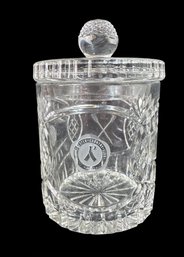 Winchester Country Club Crystal Ice Bucket / Biscuit Jar (K)