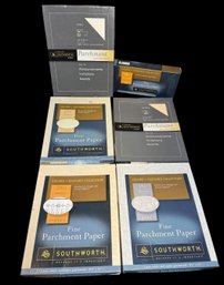 Southworth Fine Parchment Paper & Envelopes Ivory, Copper & Gray (B)