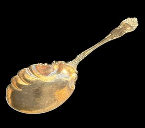 Sterling Silver Serving Spoon (K)