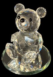 Swarovski Crystal Teddy Bear Figurine