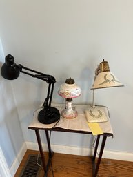 Trio Of Lamps