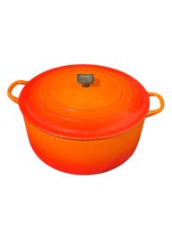 French Orange Casserole Cooking Dish (k)