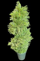 Faux Topiary Tree In Pot Home Decor