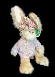 The Bearington Collection Ana Bunny Rabbit Stuffed Animal