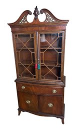 1930s Finch Fine Furniture Mahogany China Cabinet (MB)