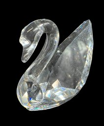 Swarovski Crystal Swan Figurine