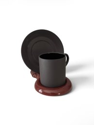 Wedgwood Teacup & Saucer On Display (LR)