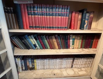 3 Shelves Of Assorted Old Books (LR)