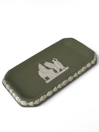 Wedgwood Jasperware Rectangular Trinket Tray (LR)