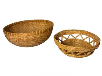 Woven Centerpiece Bowl Pair (H1)