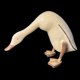 Large Resin Goose Statue A