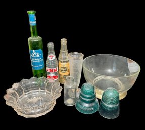 Decorative Glass Vessels, Bottles & Insulators (BR2)