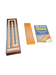 Wooden Cribbage Boards Pair (LR)
