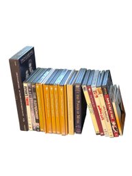 Shelf Full  Of Assorted Dvds And Cds